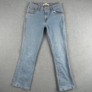 Vintage Y2K Levi's 550 Bootcut Women's Jeans Relaxed Light Wash Denim 8S Rodeo